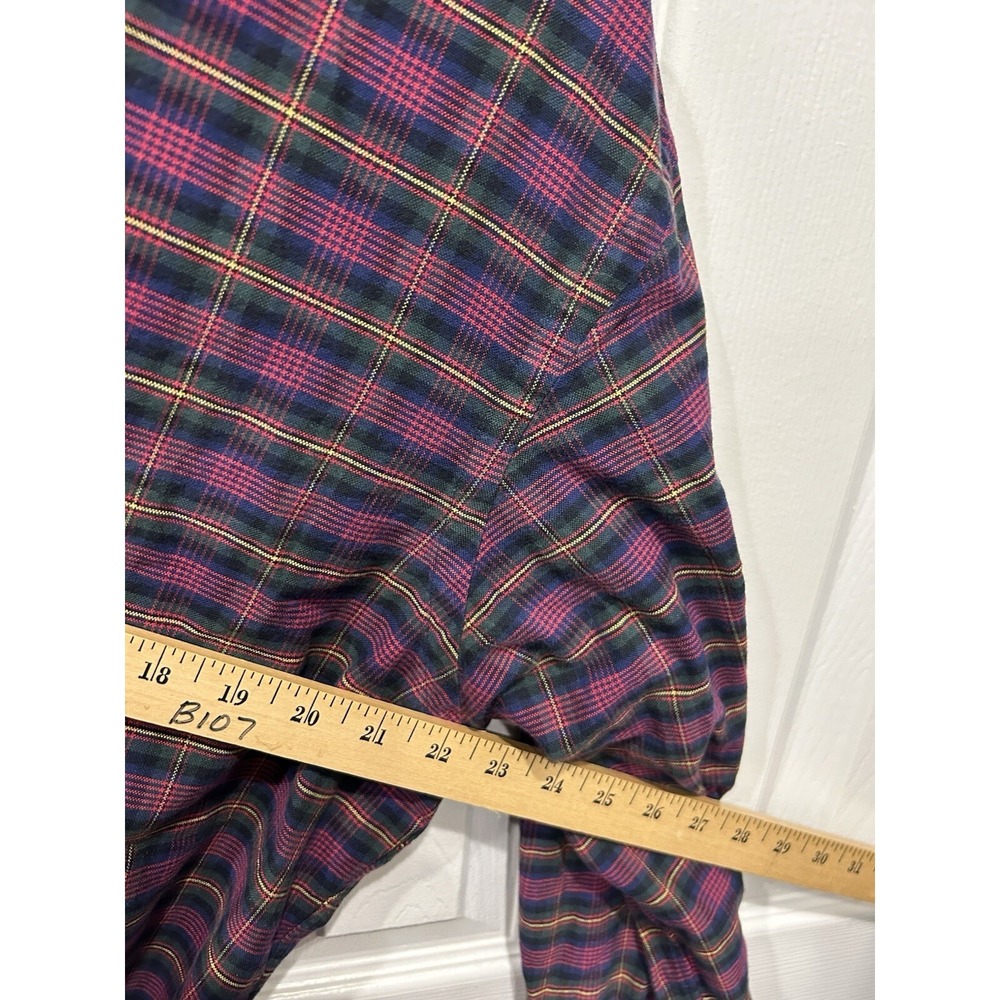 Ralph Lauren Polo Vintage Plaid Button Down Long Sleeve Custom Fit Preppy L - Picture 6 of 13